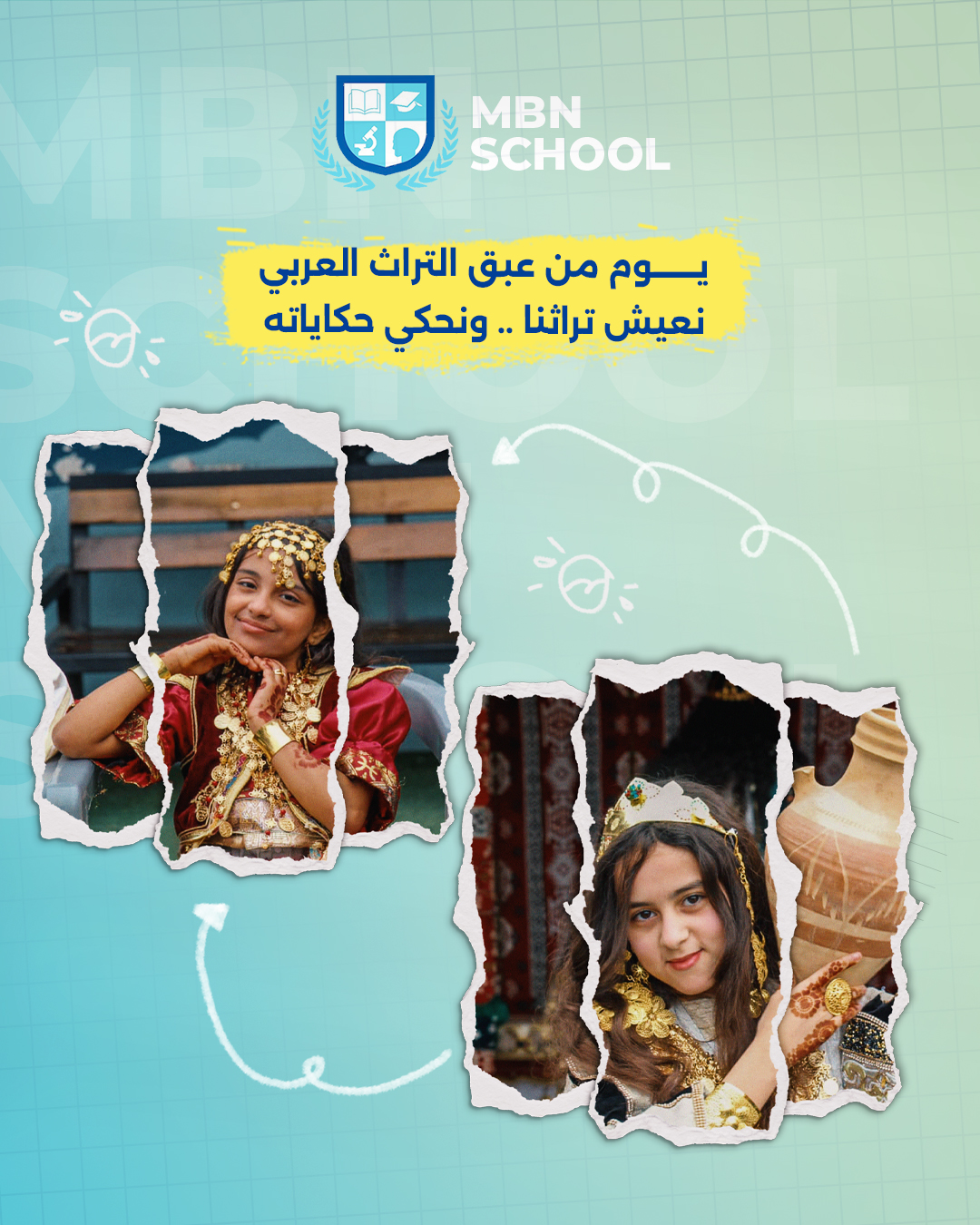 Bab Al-Noor School Students Experience the Spirit of Authenticity on Arab Heritage Day